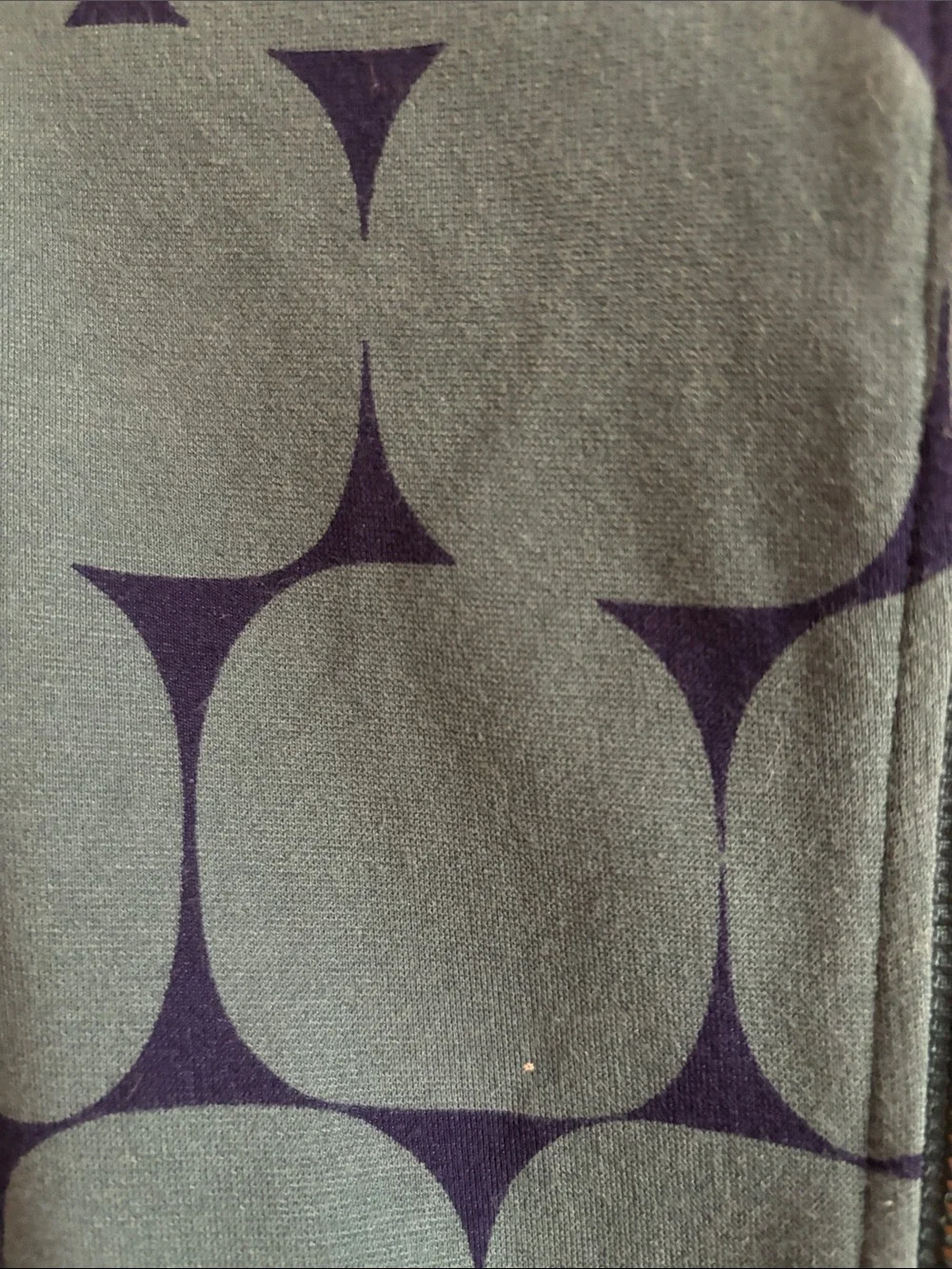Boden Green Long-Sleeve Geometric Ponte Dress - Picture 5 of 7